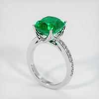 Emerald Ring 4.67 Ct. 18K White Gold Preview