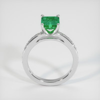 1.88 Ct. Emerald Ring, 18K White Gold 3