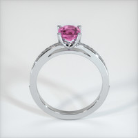 0.68 Ct. Sapphire Ring, 18K White Gold 3