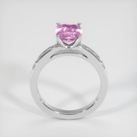 1.69 Ct. Sapphire Ring, 18K White Gold 3