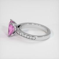 1.69 Ct. Sapphire Ring, 18K White Gold 4