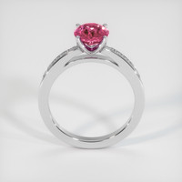 2.17 Ct. Sapphire Ring, 18K White Gold 3
