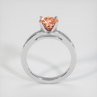 2.36 Ct. Sapphire Ring, 18K White Gold 3