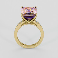10.17 Ct. Bi Color Ametrine Ring, 10K Yellow Gold 3