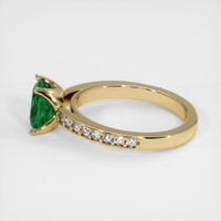 1.53 Ct. Tsavorite Garnet Ring, 10K Yellow Gold 4