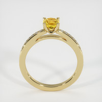 0.90 Ct. Yellow Sapphire Ring, 10K Yellow Gold 3