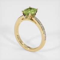 2.25 Ct. Gemstone Ring, 14K Yellow Gold 2