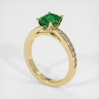 1.53 Ct. Gemstone Ring, 14K Yellow Gold 2