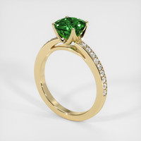 1.63 Ct. Gemstone Ring, 14K Yellow Gold 2