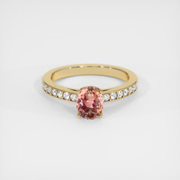 1.35 Ct. Sapphire Ring, 14K Yellow Gold 1