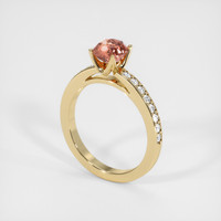 1.35 Ct. Sapphire Ring, 14K Yellow Gold 2