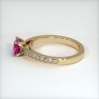 0.80 Ct. Ruby Ring, 14K Yellow Gold 4