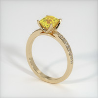 1.47 Ct. Sapphire Ring, 14K Yellow Gold 2