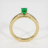 Emerald Ring 0.92 Ct. 18K Yellow Gold Preview