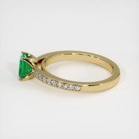 Emerald Ring 0.92 Ct. 18K Yellow Gold Preview