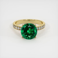 Emerald Ring 2.88 Ct., 18K Yellow Gold Preview