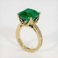Emerald Ring 10.64 Ct., 18K Yellow Gold Preview