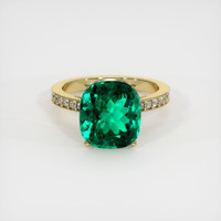 Emerald Ring 4.67 Ct., 18K Yellow Gold Preview