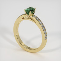 0.65 Ct. Gemstone Ring, 18K Yellow Gold 2