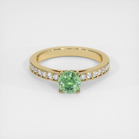 0.97 Ct. Gemstone Ring, 18K Yellow Gold 1