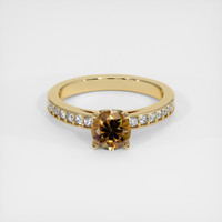 1.02 Ct. Gemstone Ring, 18K Yellow Gold 1