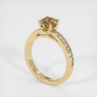 1.02 Ct. Gemstone Ring, 18K Yellow Gold 2