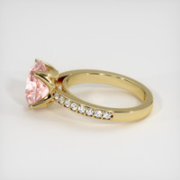3.21 Ct. Sapphire Ring, 18K Yellow Gold 4