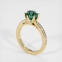 2.44 Ct. Sapphire Ring, 18K Yellow Gold 2