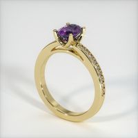 1.46 Ct. Sapphire Ring, 18K Yellow Gold 2