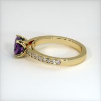 1.46 Ct. Sapphire Ring, 18K Yellow Gold 4
