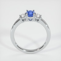 0.77 Ct. Sapphire Ring, Platinum 950 3