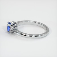 0.77 Ct. Sapphire Ring, Platinum 950 4