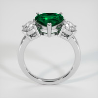 1.58 Ct. Emerald Ring, Platinum 950 3