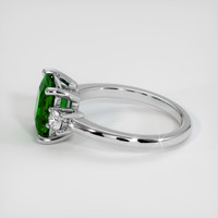 2.02 Ct. Gemstone Ring, Platinum 950 4