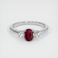 Ruby Ring 0.59 Ct., Platinum 950 Preview