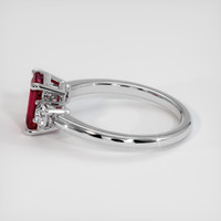 1.62 Ct. Ruby Ring, Platinum 950 4