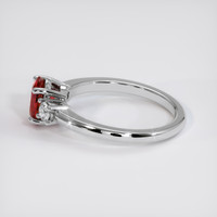 1.20 Ct. Ruby Ring, Platinum 950 4