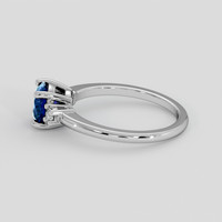 1.50 Ct. Blue Sapphire Ring, Platinum 950 4