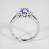 1.27 Ct. Purple Sapphire Ring, Platinum 950 3