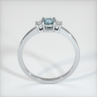 0.59 Ct. Sapphire Ring, Platinum 950 3