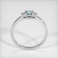 0.64 Ct. Sapphire Ring, Platinum 950 3
