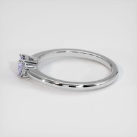 0.59 Ct. Purple Sapphire Ring, Platinum 950 4