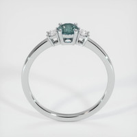 0.64 Ct. Sapphire Ring, Platinum 950 3