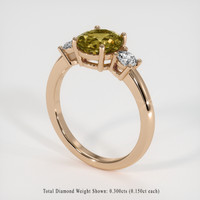 1.71 Ct. Gemstone Ring, 14K Rose Gold 2