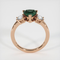 1.65 Ct. Sapphire Ring, 14K Rose Gold 3