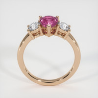 2.19 Ct. Sapphire Ring, 18K Rose Gold 3