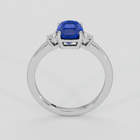 3.49 Ct. Color Change Sapphire Ring, 10K White Gold 3