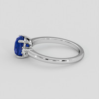 3.49 Ct. Color Change Sapphire Ring, 14K White Gold 4