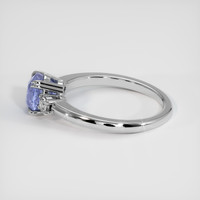 1.84 Ct. Blue Sapphire Ring, 14K White Gold 4
