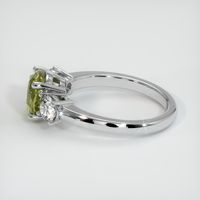 2.58 Ct. Sapphire Ring, 14K White Gold 4